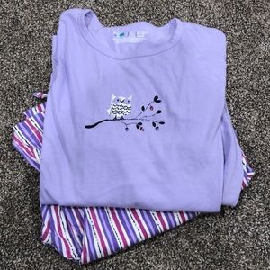 Long sleeve and pant pajama set